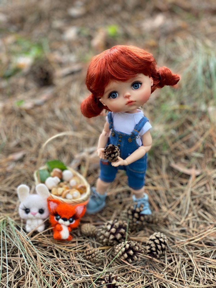 Как Варя ходила за грибами. Fabbi Chibbi Meadow dolls | Бэйбики Как Варя ходила за грибами. Fabbi Chibbi Meadow dolls