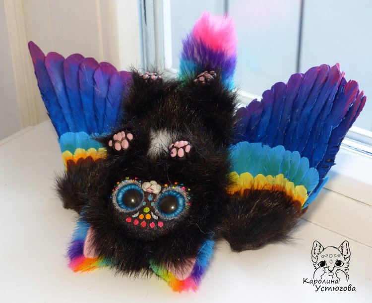 Радужный Котенок Конфетти (фото 2)