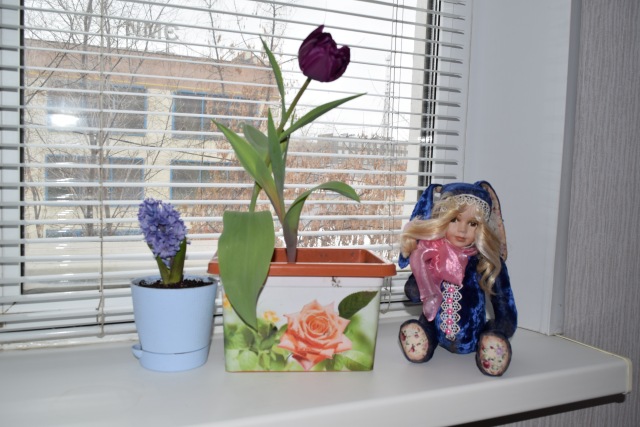 Тедди-долл. Девочка-весна (фото 4)