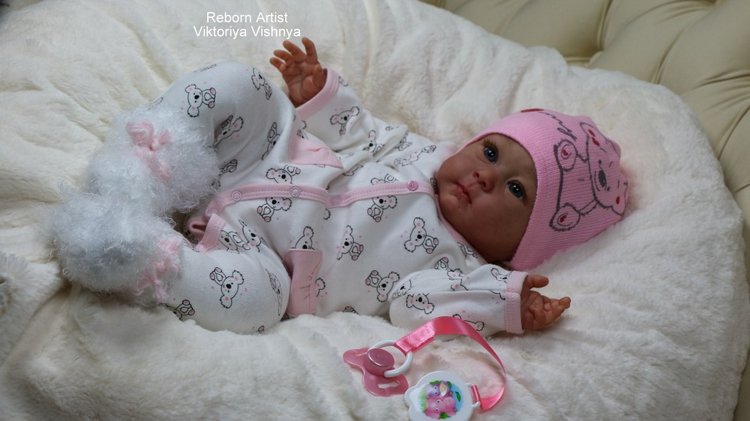 Хаксли... куколка реборн Виктории Вишни