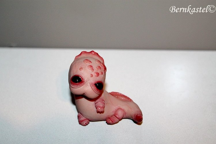 Акки и Ия — Игрушки в смешанной технике (мех и глина): Арт (фото 3)