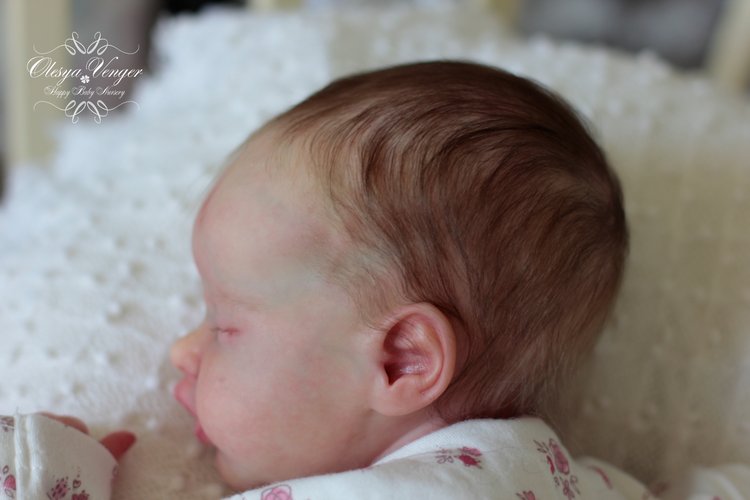 Моя крохотуля Инди. Кукла реборн Олеси Венгер