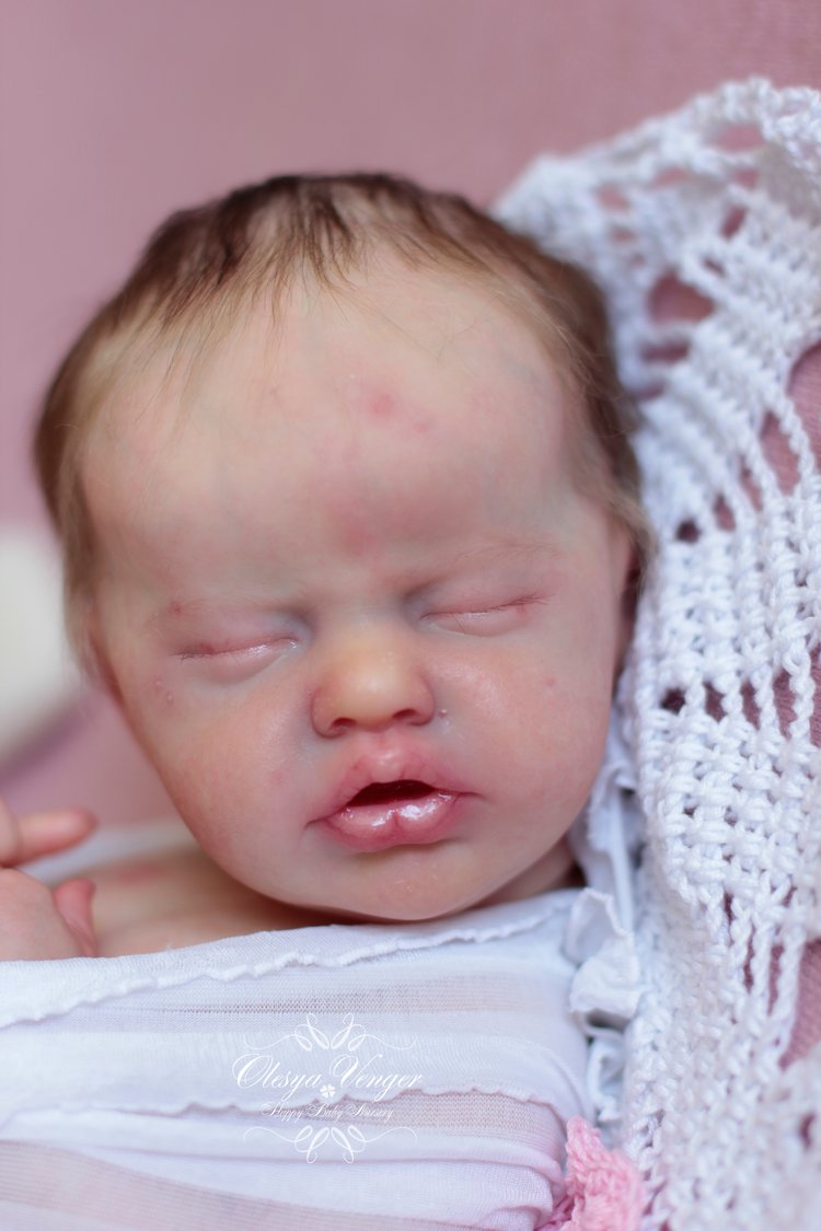 Моя крохотуля Инди. Кукла реборн Олеси Венгер