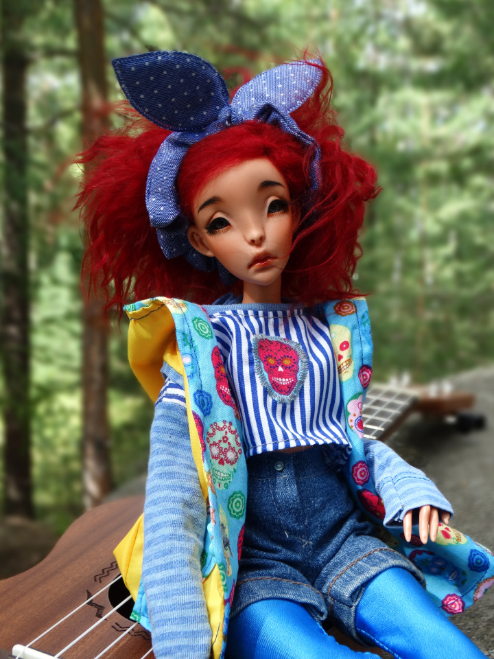 Каменный остров. Поездка с БЖД куколкой от Лиликэт