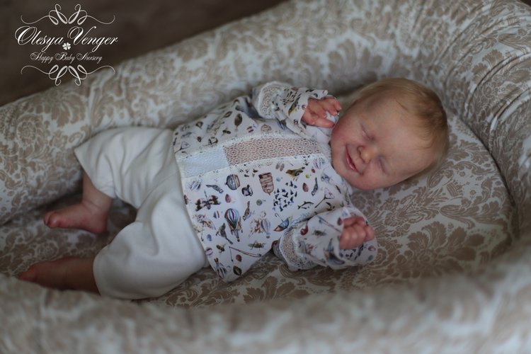 Мой милый ангел Агнес от Юлии Хома. Кукла реборн Олеси Венгер