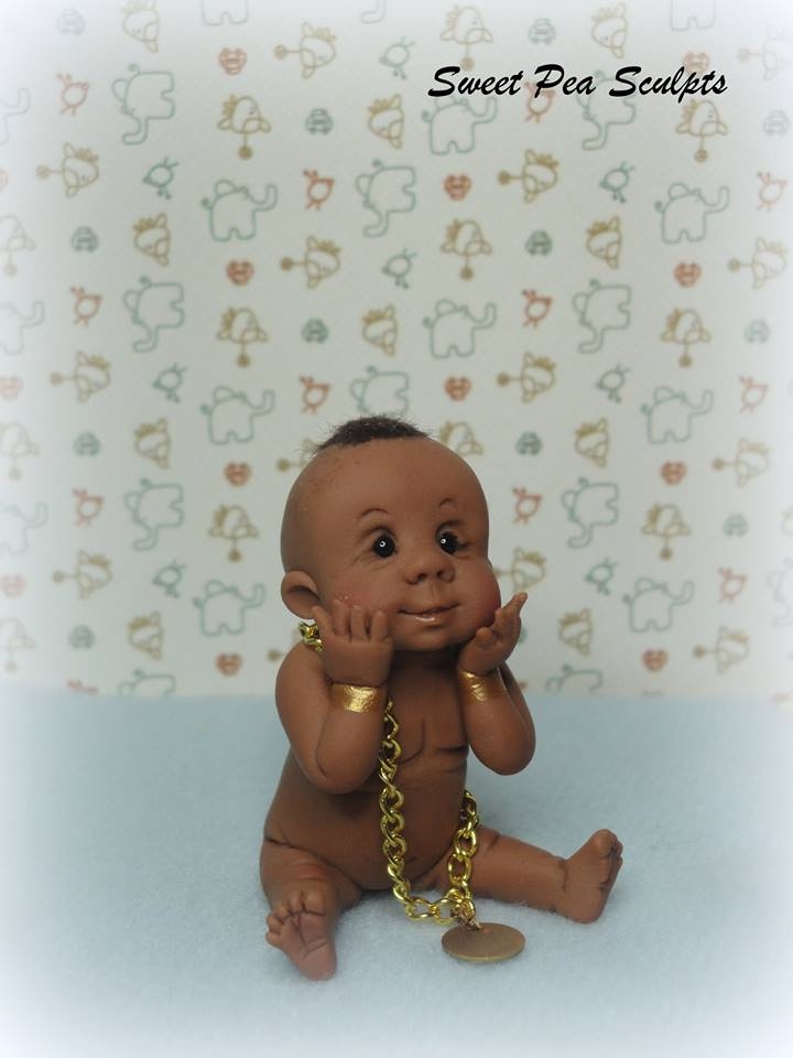 Sweet Pea Sculpts - Original Artist Miniature Dolls and Figurines made from Polymer Clay - часть 2