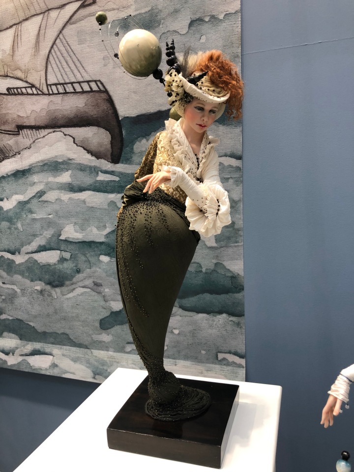 "Искусство куклы" 2019 - приглашаю прогуляться по выставке... ч.1