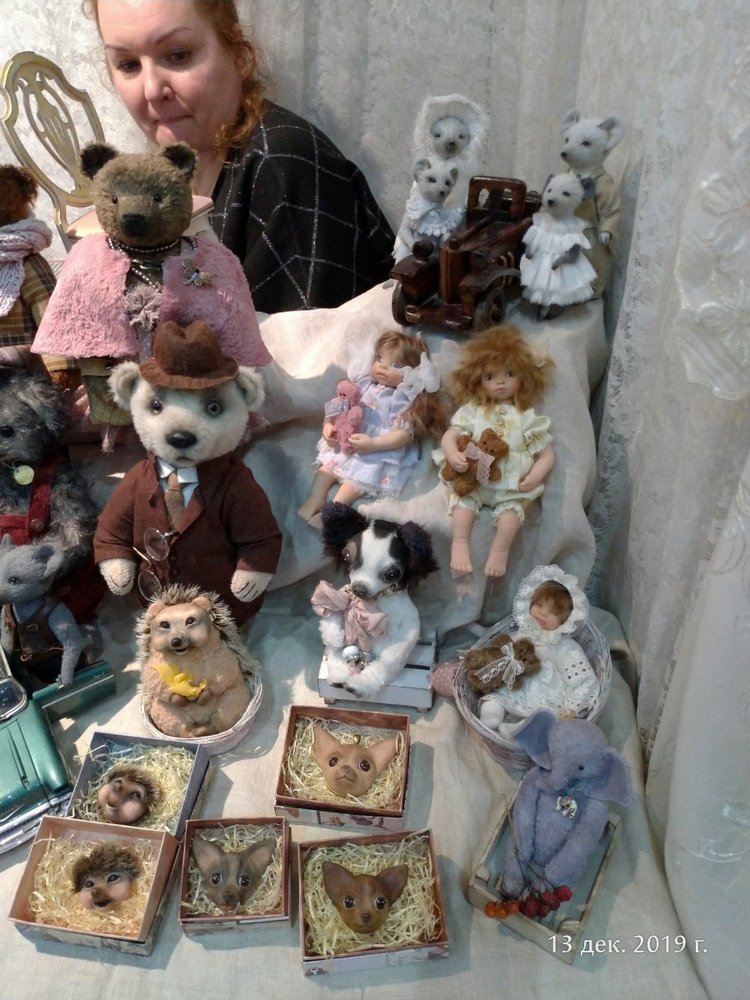 X Международная выставка "Искусство куклы" в Гостином дворе. Часть 2