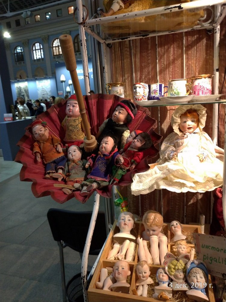 X Международная выставка "Искусство куклы" в Гостином дворе. Часть 1