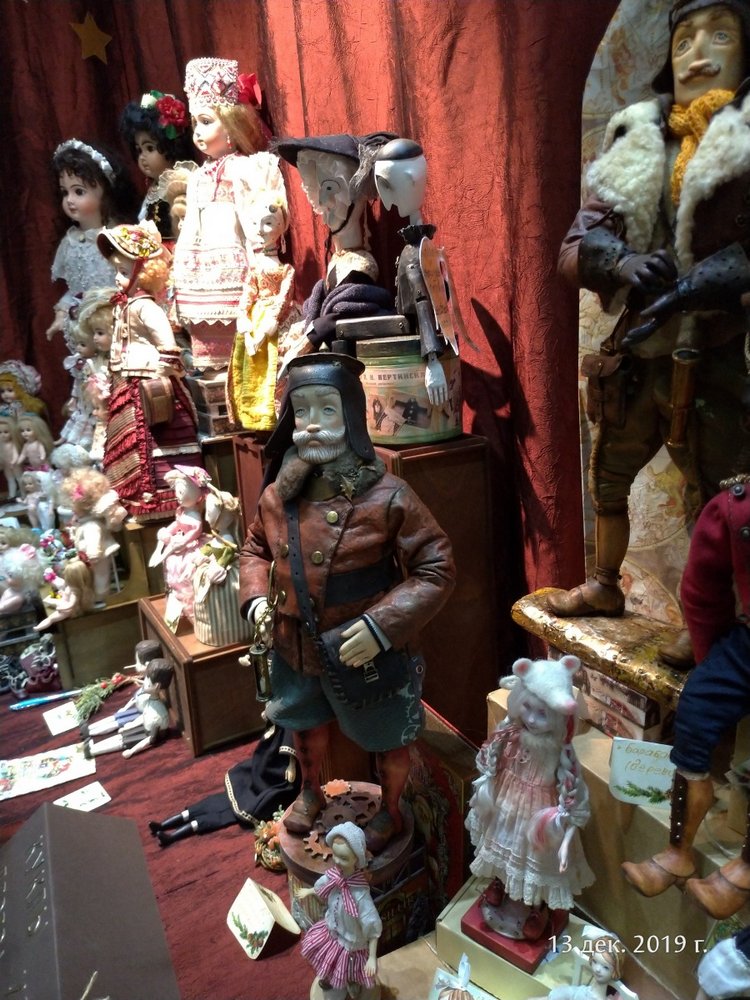 X Международная выставка "Искусство куклы" в Гостином дворе. Часть 2