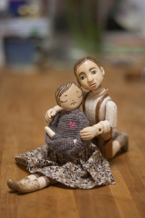 Володька — Авторские куклы из дерева