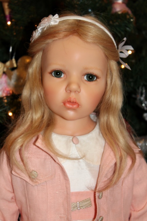 Новогодняя елка с моими куклами от Hildegard Gunzel