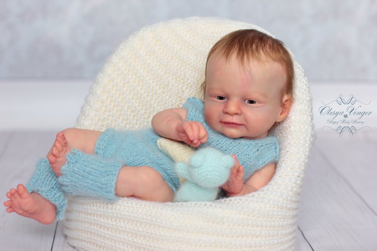 Прототип Марк от Ольги Ауэр (Marc by Olga Auer). кукла реборн Олеси Венгер (фото 5)