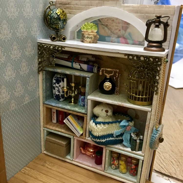 Дом швеи-вязальщицы — Румбоксы и кукольные интерьеры: фото