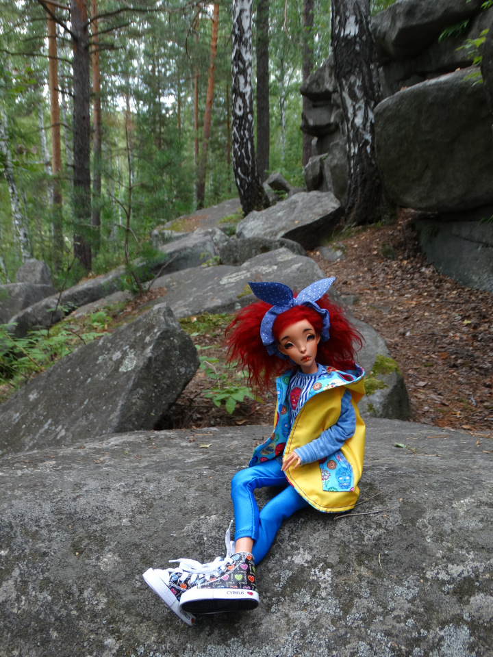 Каменный остров. Поездка с БЖД куколкой от Лиликэт