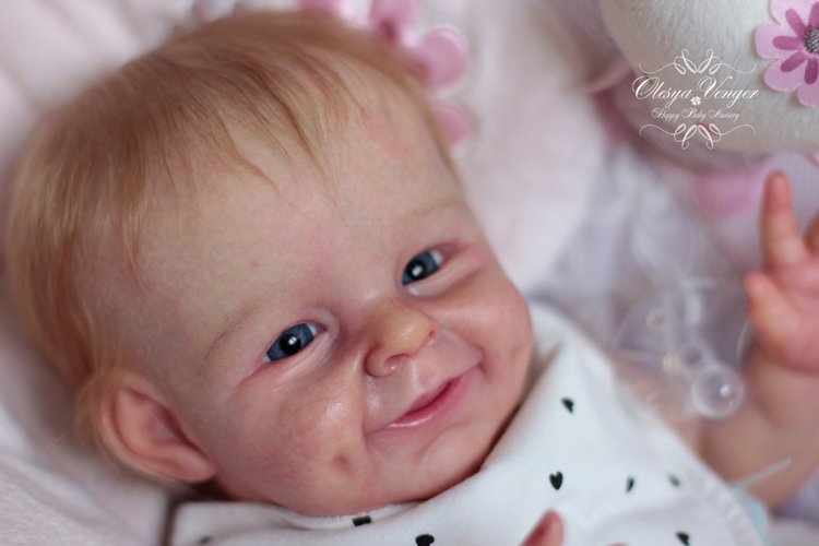 Прототип Shaya от скульптора Bonnie Sieben. Кукла реборн Олеси Венгер (фото 5)