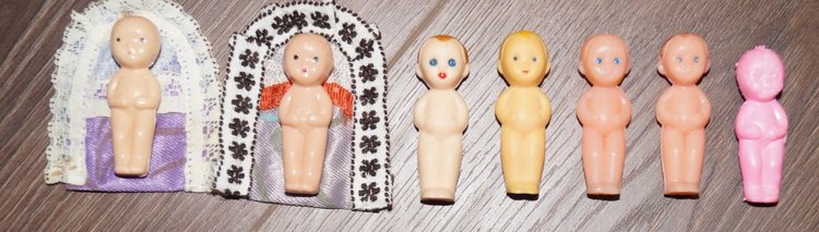 Резиновые советские пупсики до 10,5см - моя коллекция №2