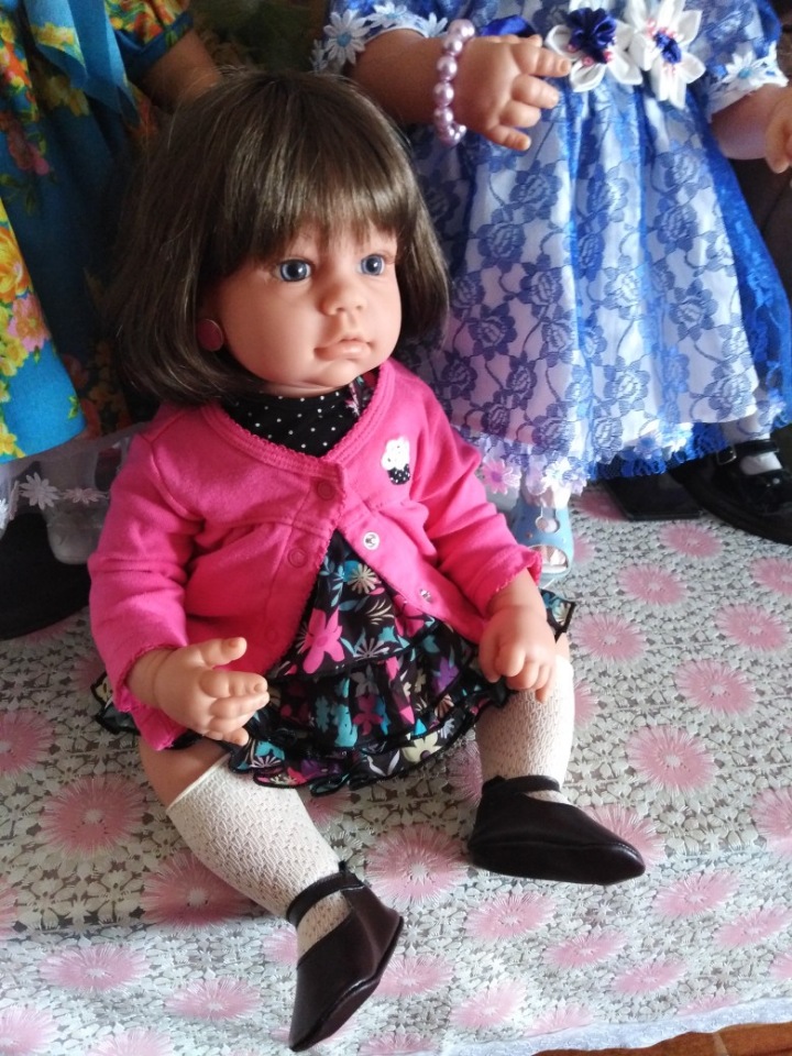 Сегодня встретили новенькую Лизоньку