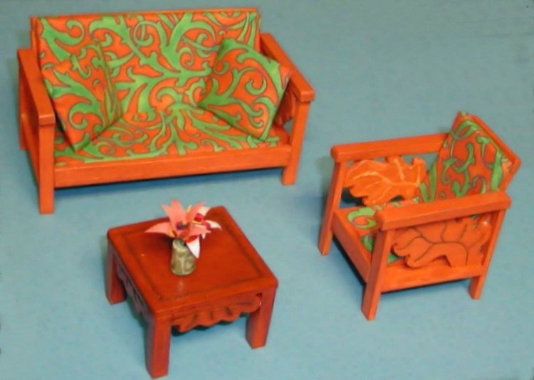 Aunt Ellie's Miniatures - небольшой обзор миниатюры - часть 1