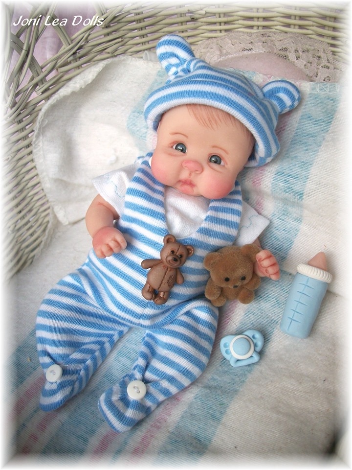 Авторские куколки из полимерной глины от Joni Lee - часть 2