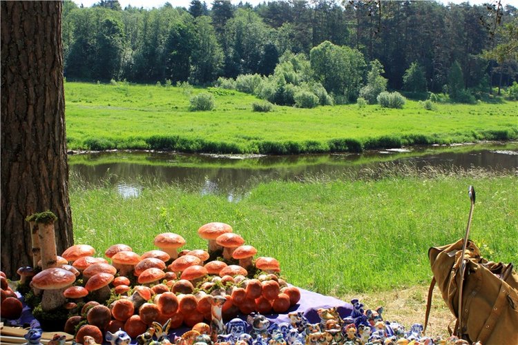 "Троицкие гуляния" в Василёво, 2019 год, продолжение. Архитектурно-этнографический музей под открытым небом Василёво