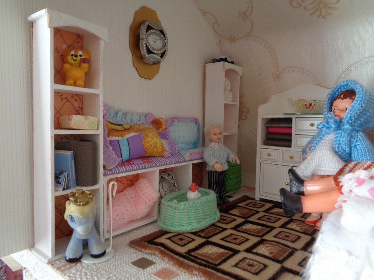 Мой кукольный дом — Кукольные домики своими руками: фото (фото 8)