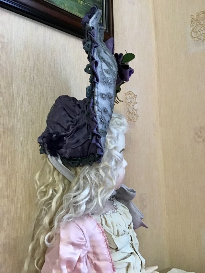 Мой первый бонет в этом году - Пармские фиалки | Бэйбики Мой первый бонет в этом году - Пармские фиалки