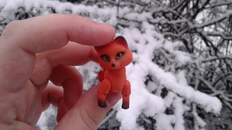 Лисёнок, мое новогоднее чудо