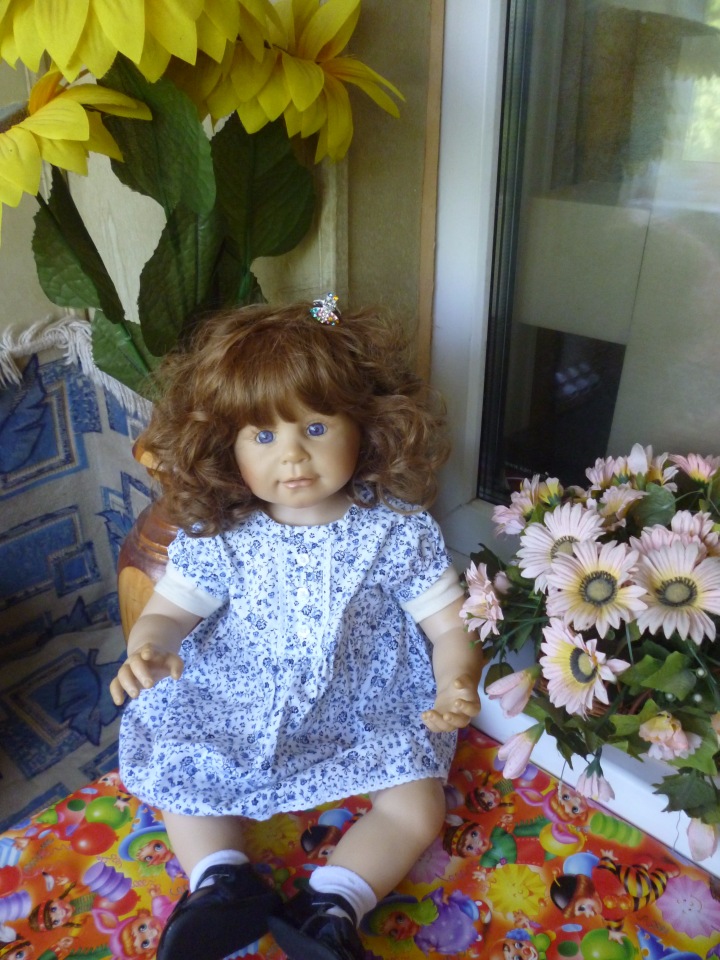 Милая Леони от Bettine Klemm. Коллекционная кукла фирмы Zapf Creation