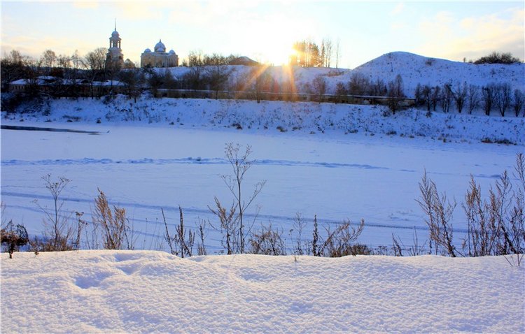 Счастливого Рождества! Старица, Свято-Успенский мужской монастырь