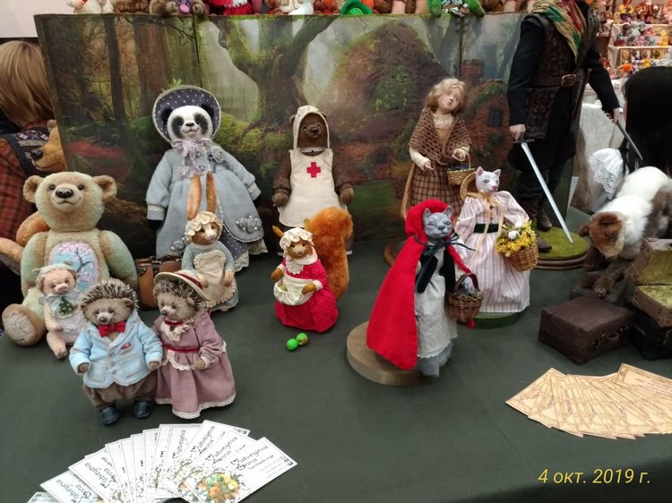 XV Международный Салон Авторских кукол на Тишинке моими глазами. Часть II