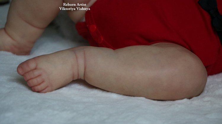 Моя Мэдди... Куколка реборн Виктории Вишни