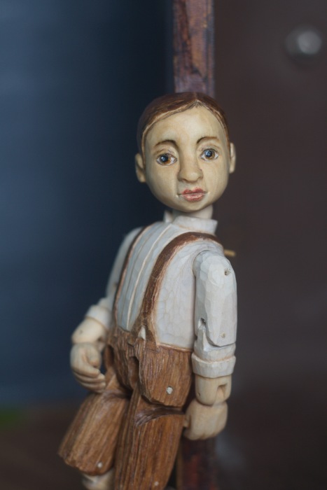 Володька — Авторские куклы из дерева (фото 9)