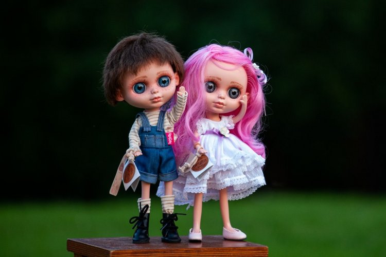 В гостях у STEPHA dolls! Biggers, Миниамигес, Вестида де Азул (фото 4)