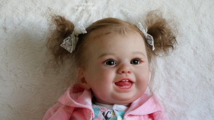 Малышка Хулиганка... куколка реборн Виктории Вишни