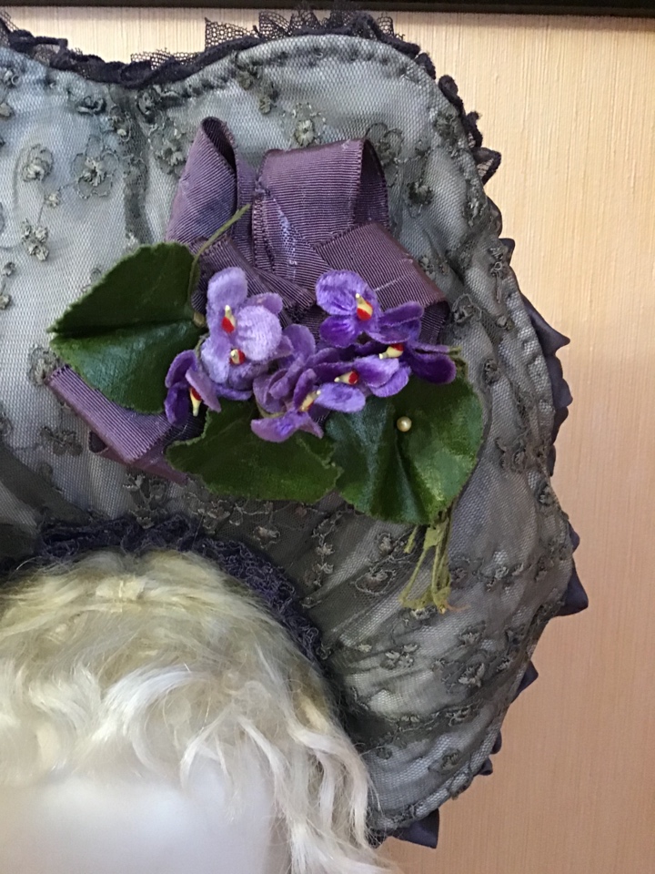 Мой первый бонет в этом году - Пармские фиалки | Бэйбики Мой первый бонет в этом году - Пармские фиалки