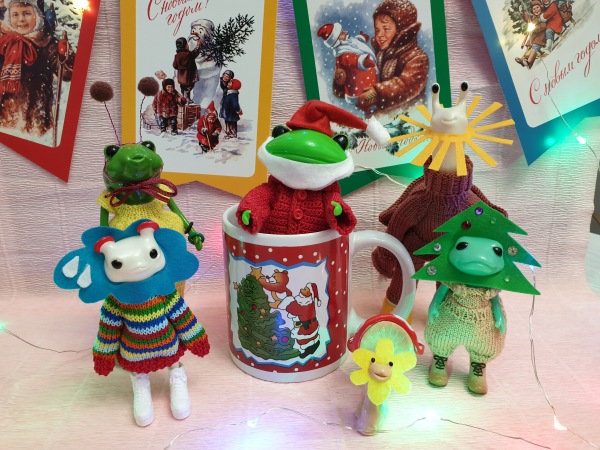 Мои крУжки и лягУшки — Фигурки Studio