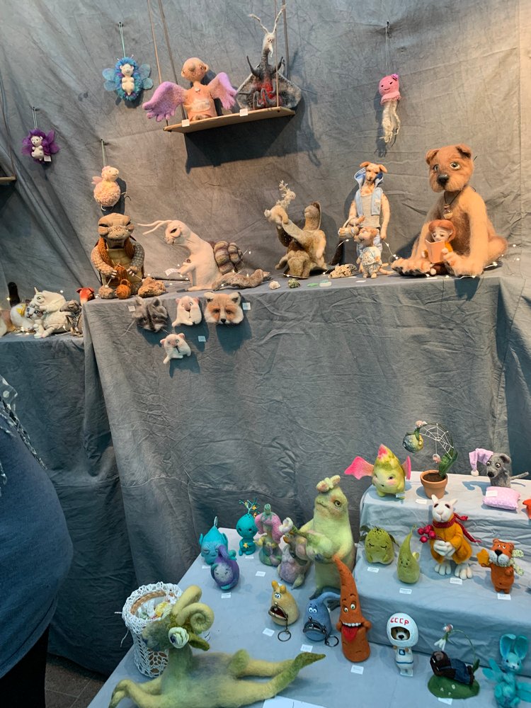 Искусство КУКЛЫ - Москва, декабрь 2021 ЧАСТЬ 3 (последняя)