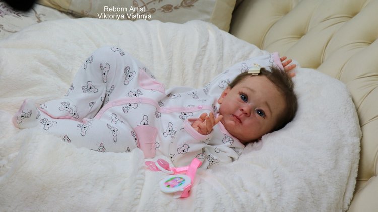 Хаксли... куколка реборн Виктории Вишни
