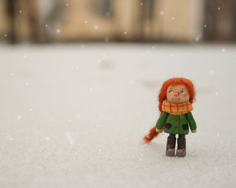 Мои деревянные козявочки — Авторские миниатюрные куклы: лепка