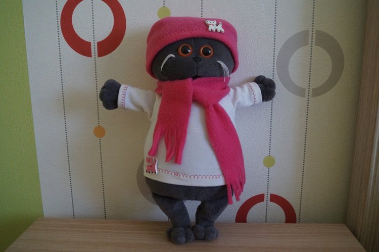 Как Агаша Басика сшила — Кот Басик