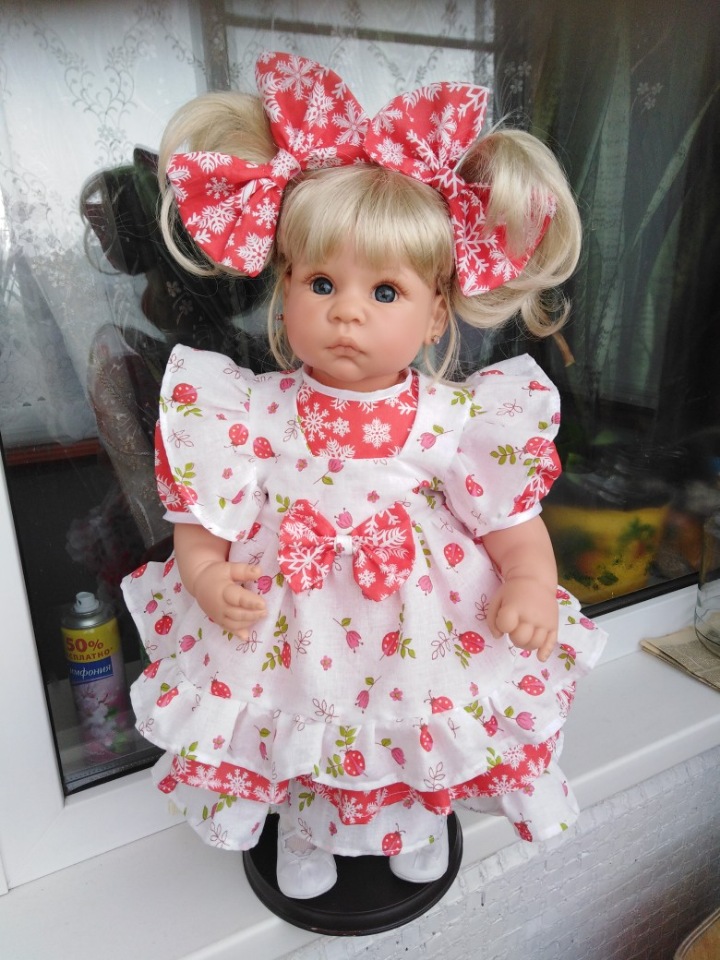 Алиночка в новом платье — Куклы Lee Middleton (Ли Миддлтон): Reva Schick