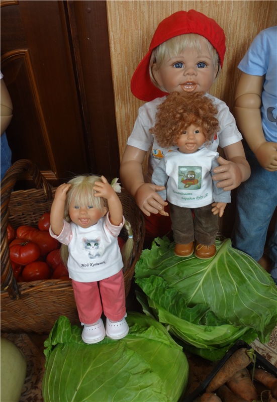 Как мы делали лечо или куклы на кухне