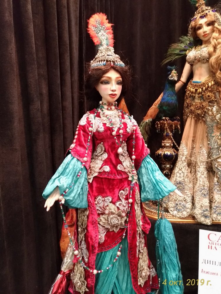 XV Международный Салон Авторских кукол на Тишинке моими глазами. Часть I