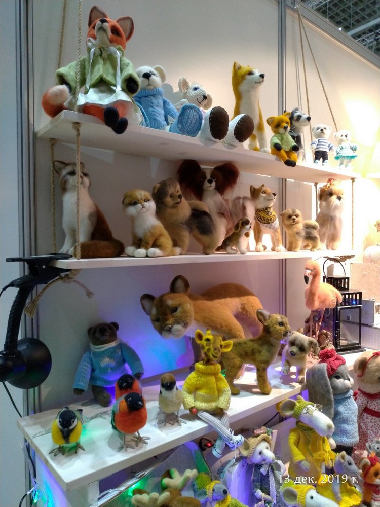 X Международная выставка "Искусство куклы" в Гостином дворе. Часть 2