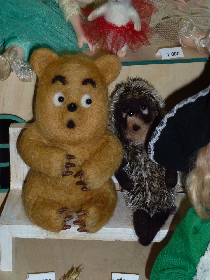 X Юбилейная выставка - Искусство Куклы (Гостиный Двор - 2019) - ЁЖИКИ и СОВУШКИ