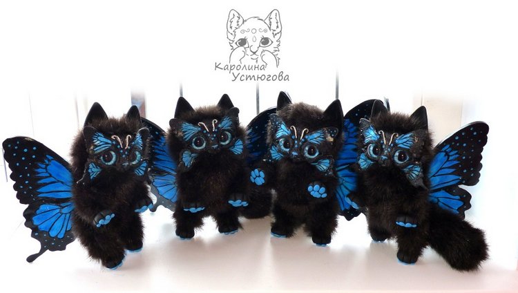 Волшебство продолжается... Бабочковые котята Папилиофелис