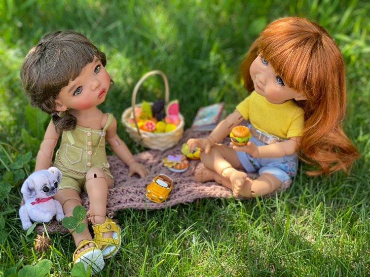 Урааа, похооод... Кирра и Сисси Meadow dolls (фото 9)