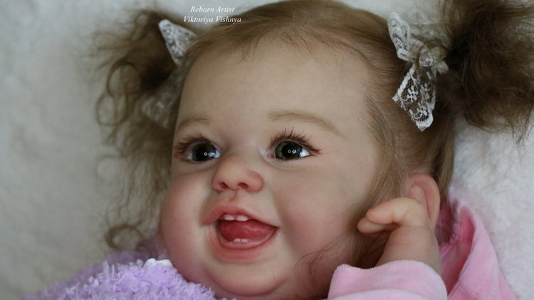 Малышка Хулиганка... куколка реборн Виктории Вишни