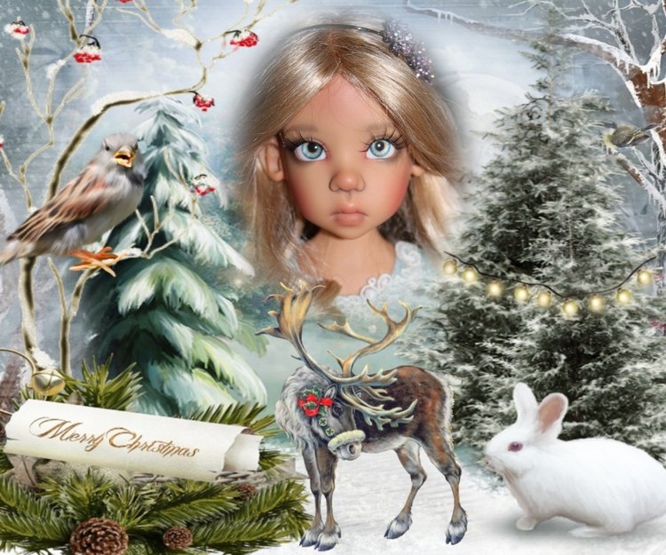 Поздравления С Рождеством и Наступающим Новым годом от Мисси и Талиссы